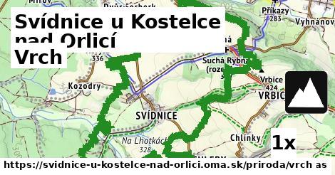 Vrch, Svídnice u Kostelce nad Orlicí