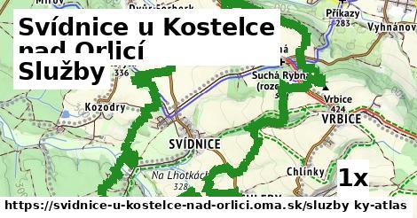 služby v Svídnice u Kostelce nad Orlicí