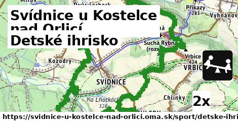 Detské ihrisko, Svídnice u Kostelce nad Orlicí