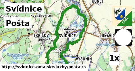 pošta v Svídnice