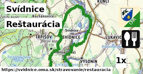 Reštaurácia, Svídnice