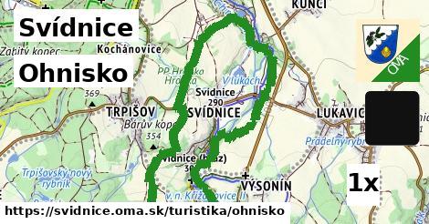 ohnisko v Svídnice