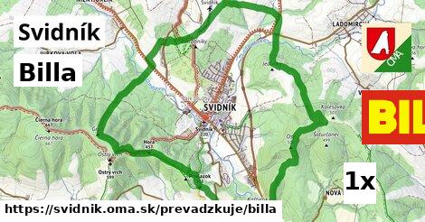 Billa, Svidník