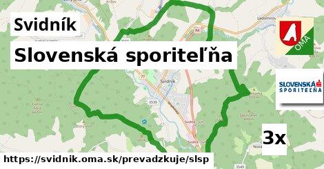 Slovenská sporiteľňa, Svidník