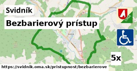 Bezbarierový prístup, Svidník