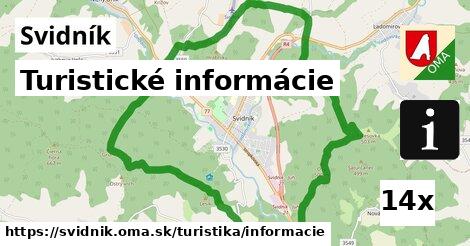 Turistické informácie, Svidník