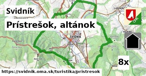 Prístrešok, altánok, Svidník