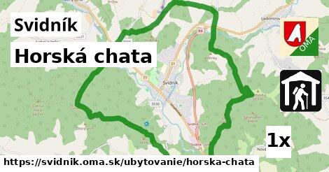 Horská chata, Svidník