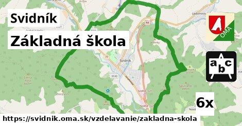 Základná škola, Svidník