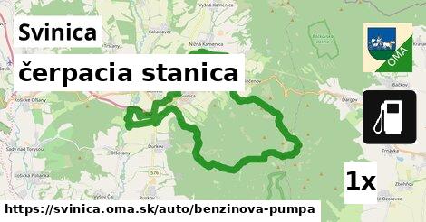 čerpacia stanica v Svinica