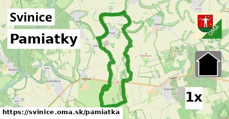 pamiatky v Svinice