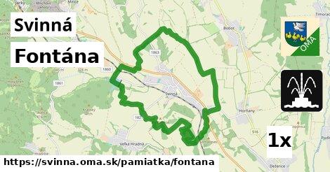 Fontána, Svinná