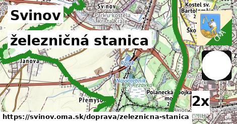 železničná stanica v Svinov