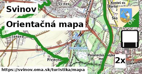 Orientačná mapa, Svinov