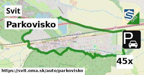 Parkovisko, Svit