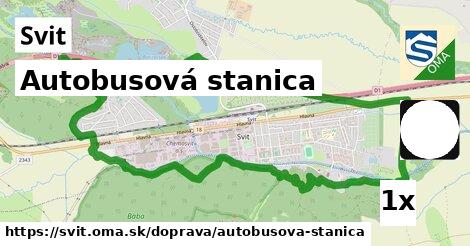 Autobusová stanica, Svit