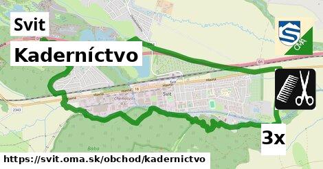 Kaderníctvo, Svit