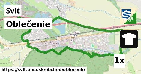 Oblečenie, Svit