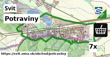 Potraviny, Svit