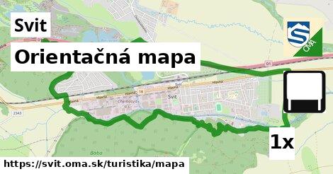 Orientačná mapa, Svit