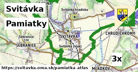 pamiatky v Svitávka