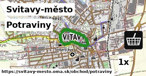 potraviny v Svitavy-město