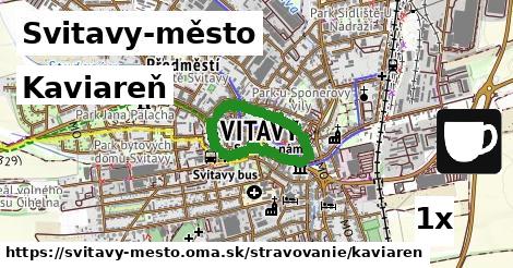 kaviareň v Svitavy-město