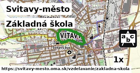 základná škola v Svitavy-město