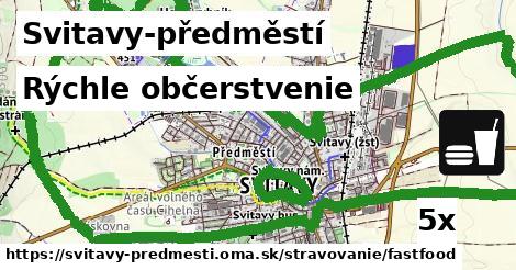 Všetky body v Svitavy-předměstí