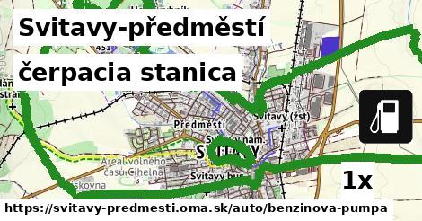 čerpacia stanica v Svitavy-předměstí