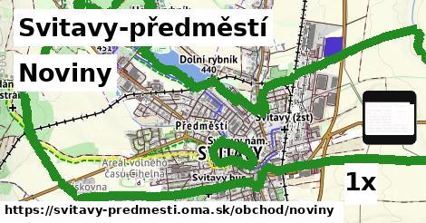 noviny v Svitavy-předměstí