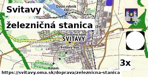 železničná stanica, Svitavy