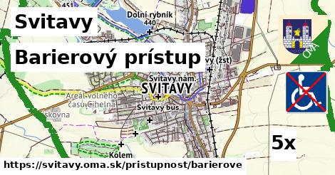 barierový prístup v Svitavy