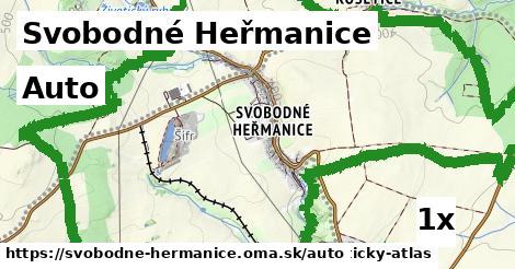 auto v Svobodné Heřmanice