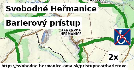 Barierový prístup, Svobodné Heřmanice