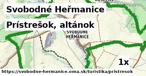 Prístrešok, altánok, Svobodné Heřmanice