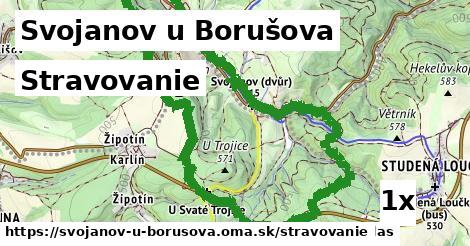stravovanie v Svojanov u Borušova