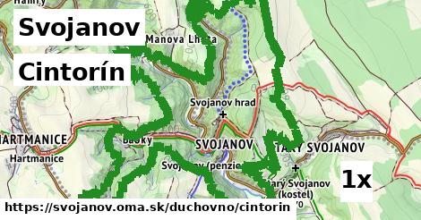 Cintorín, Svojanov