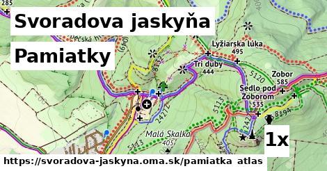 pamiatky v Svoradova jaskyňa