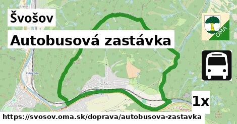 Autobusová zastávka, Švošov