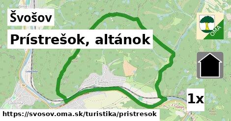 Prístrešok, altánok, Švošov