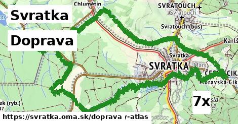 doprava v Svratka