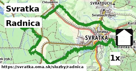 Radnica, Svratka