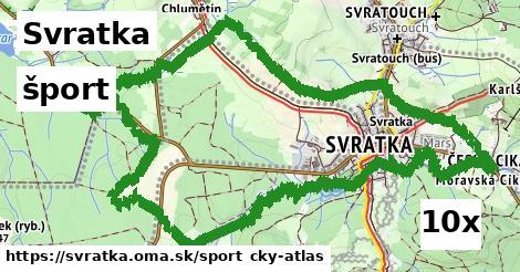 šport v Svratka