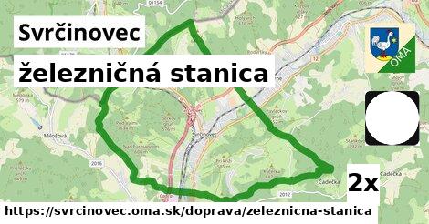 železničná stanica, Svrčinovec