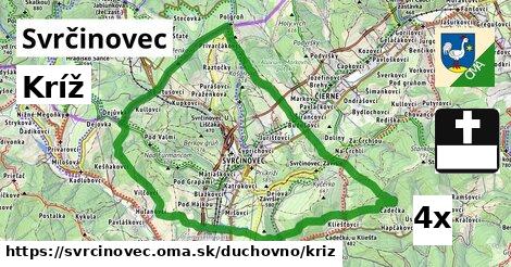 Kríž, Svrčinovec