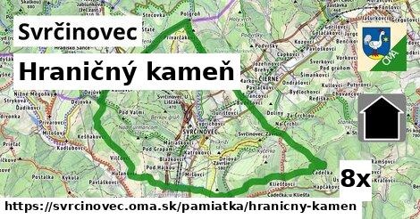 Hraničný kameň, Svrčinovec