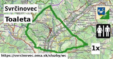 Toaleta, Svrčinovec