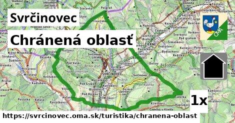 Chránená oblasť, Svrčinovec