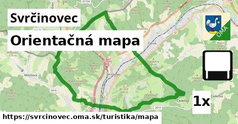 Orientačná mapa, Svrčinovec